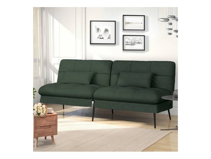 GTPLAYER Schlafsofa Bettsofa mit Schlaffunktion, Klappsofa