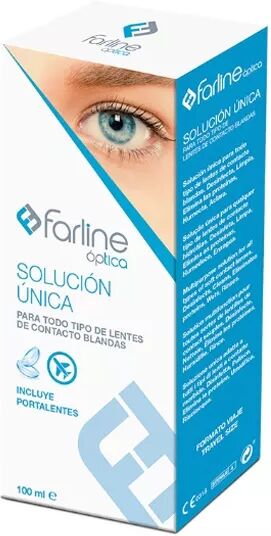Farline Solución Única para Lentes de Contacto 100ml