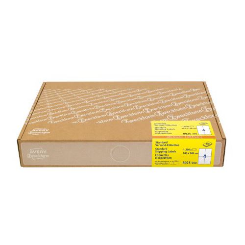 AVERY Zweckform Versandetiketten weiß 1200 Stück 10,5 x 14,8 cm