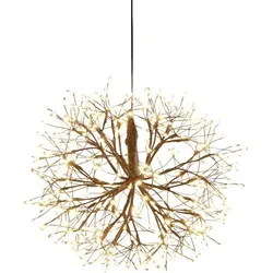 DesignLive Deko-Leuchte Ball 40 cm Metall Schwarz