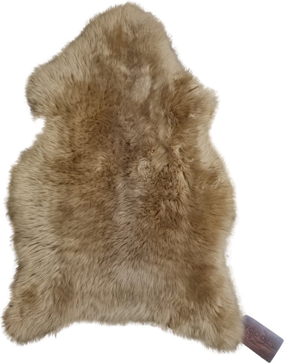 WOOOL Schapenvacht Australisch Beige XL 115 x 65 cm 100% Echte Schapenvacht ECO+