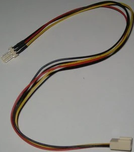AKASA 4pin Molex PSU Cable Extension