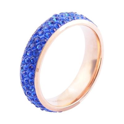 Fingerring AKZENT "Lilith, langlebig" Gr. 52, rosa (roségoldfarbig), Fingerringe, Damen, 52, Edelstahl, Fingerring
