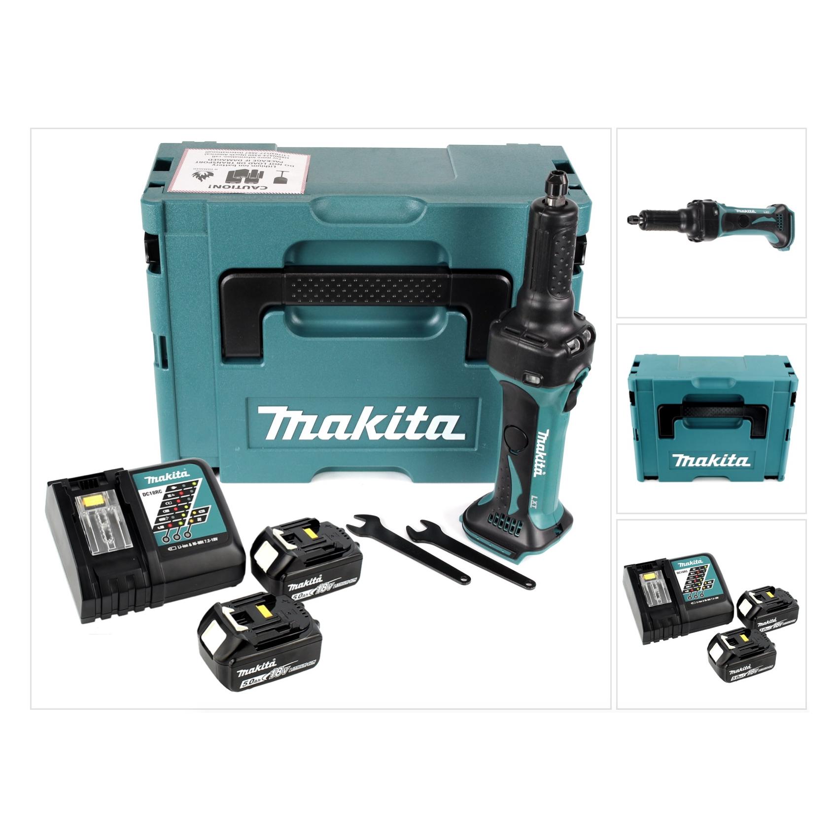 Makita DGD 800 (Geradschleifer) (DGD800RTJ)