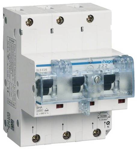Hager HTN325E Hauptleitungsschutzschalter 25A 400V