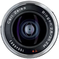Zeiss Biogon T (Leica M, Vollformat), Objektiv, Silber