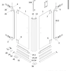 HSK Ersatzteile Einschubdichtung (10, 5 mm) (1.000 mm), E100067-105-45 E100067-105-45