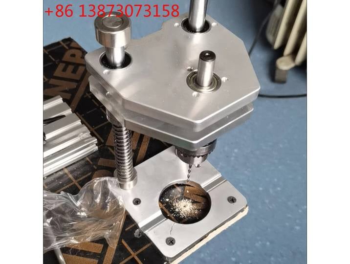 1 pièce Gabarit de perçage de précision portable, localisateur de poinçon réglable pour le travail du bois ou outil de gabarit de perçage de trous droits