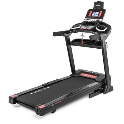 Laufband SOLE FITNESS "Sole Fitness Laufband F63 – 3 PS Dauerleistung, 20 km/h, klappbar", schwarz, Laufbänder, ohne Pulsgurt, Cushion Flex Whisper Deck – bis zu 40 % weniger Gelenkbelastung, B:89cm H:170cm L:196cm