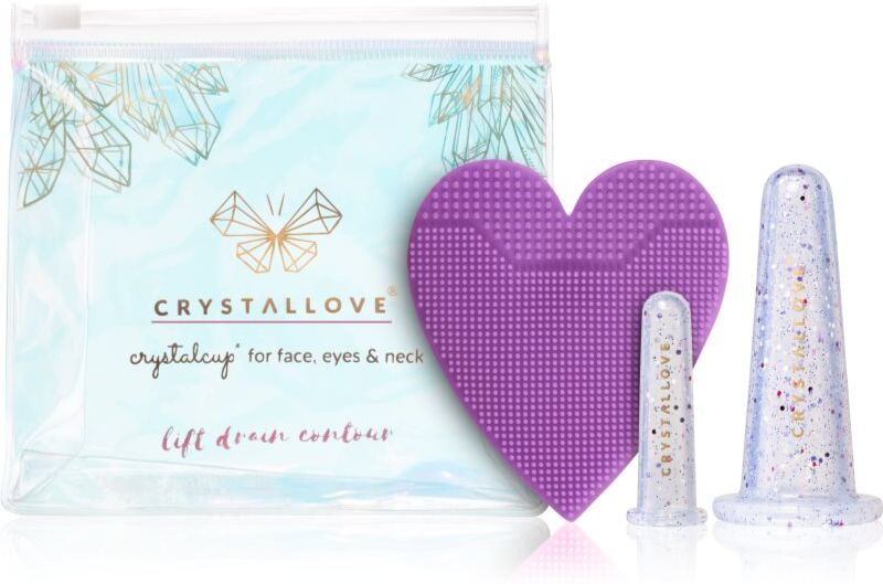 Crystallove Crystalcup facial cupping set