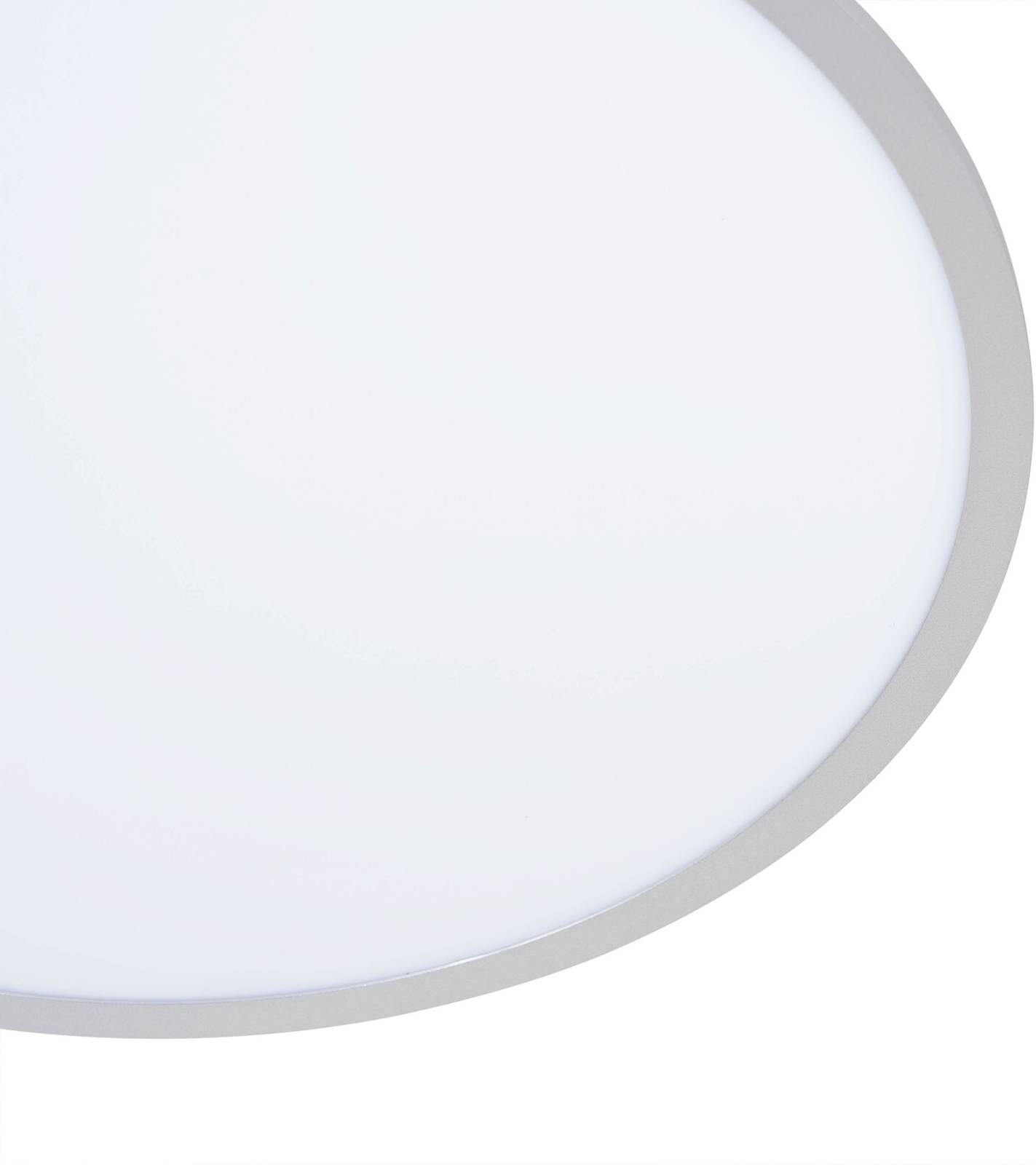 LED Deckenlampe Narima Lindby, alu / grau / zink, für Küche, Kunststoff, Modern, LED Deckenleuchte