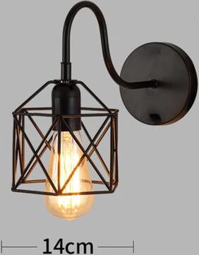 Friendly Fresh Finds Vintage Industrial Wall Lamp Rustic Metal Sconce For Living Room Bedroom Bar Decor wall Lamp G