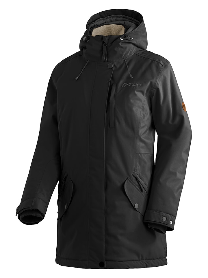 Maier Sports Parka "Katrine" in Schwarz - 38