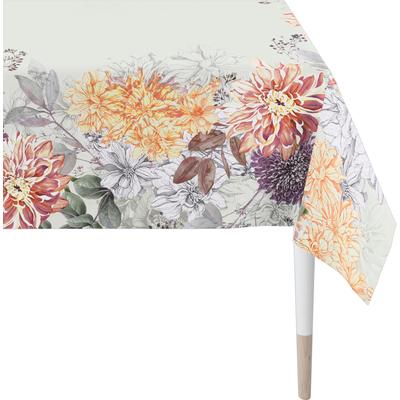 Tischdecke APELT "5604 HERBSTZEIT, Herbstdeko, Herbst", bunt (grau, bunt), B:150cm L:250cm, Baumwolle, Polyester, Tischdecken, Tischdecke, Digitaldruck