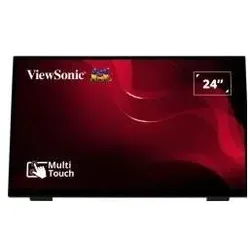 Viewsonic TD2465 (1920 x 1080 Pixel, 24"), Monitor, Schwarz