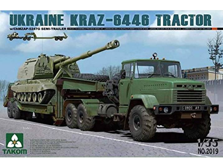 Takom model - kraz-6446