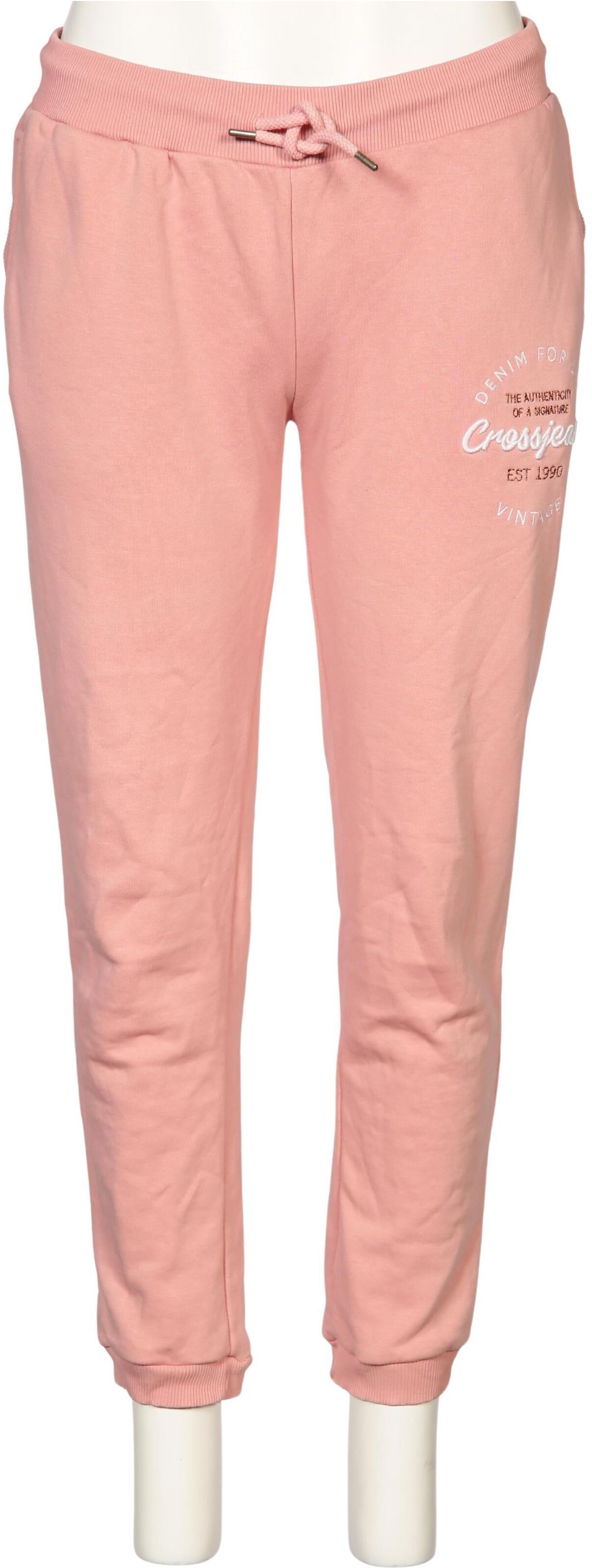 Cross Jeans Damen Stoffhose, Pink, Gr. XL, kein / Etikett - Second Hand