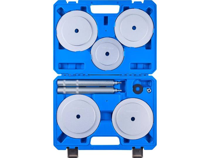 VEVOR Jeu de presses à roulements 7 pièces\, jeu de chasse-joints avec 5 douilles\, tige de rallonge\, jeu d'outils pour chasse-joints\, pour enlever et installer avec coffret de rangement