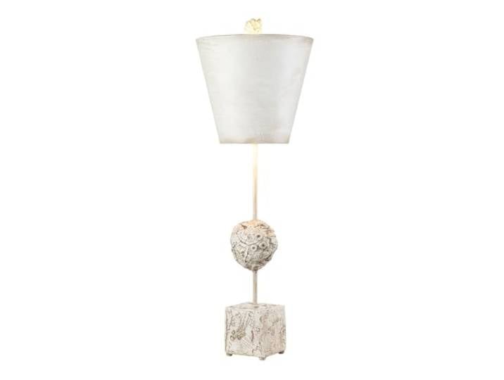 Elstead Petra Tischlampe, Knochenweiß