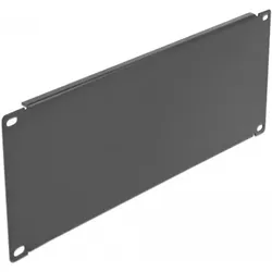Delock 66664 Rack Zubehör Blindverschlussplatte, Serverschrank Zubehör, Schwarz