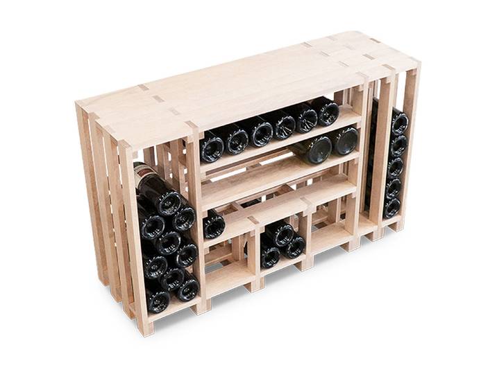 CaveauStar Oecoplan Weinregal CS-Medio-01 96 × 32 × 61 cm 51–57 Flaschen