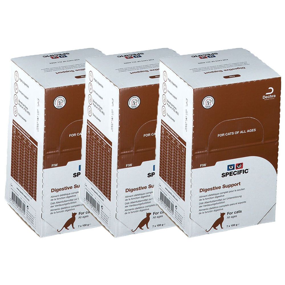 Specific Fiw Kat Digestive Support x3 3x7x100 g Beutel