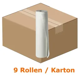 Ärzterollen Fripa Medizinalkrepp 2-lagig Duo-Line 0,55x50 m 9 Rollen/Paket, perforiert Med-Duo-Line