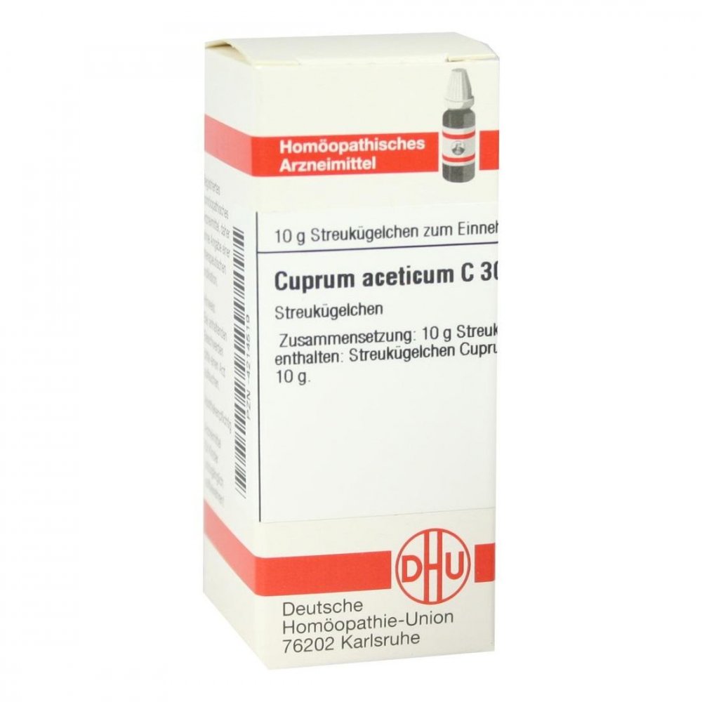 DHU-Arzneimittel GmbH & Co. KG Cuprum Aceticum C30 Globuli 04214519