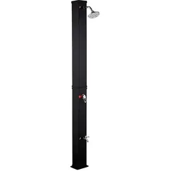 Home Deluxe Home Deluxe Solardusche OLYMP - Schwarz Matt