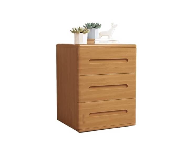 JHPfdhDTR Nachttisch, Beistelltisch, Nachttisch, aus Holz, Moderne Nachttische(B,45x41x58cm)