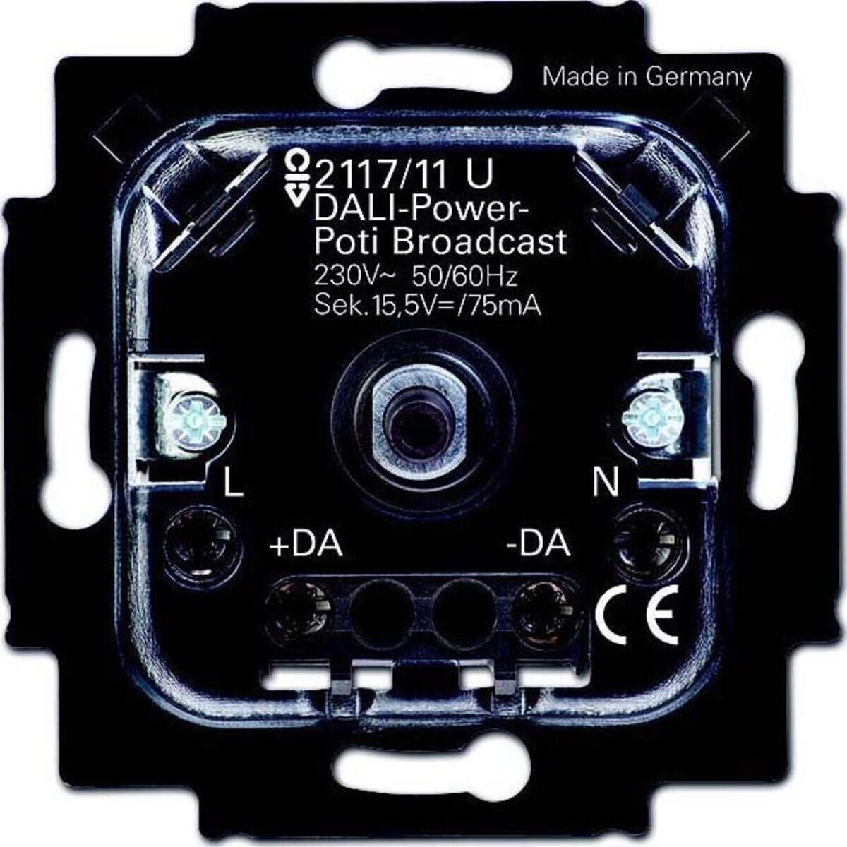 Busch-Jaeger BJ DALI-Power-Poti Broadcast 2117/11 U UP inclusief DALI-voeding