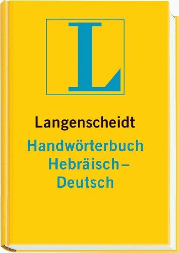 Langenscheidt, Redaktion von - Langenscheidt Handwörterbuch Hebräisch-Deutsch - Preis vom 10.10.2026 11:48:34 h