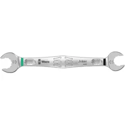 Wera 6005 Joker Doppelmaulschlüssel Schwarz/Türkis - 05020313001 - Schwarz/Türkis