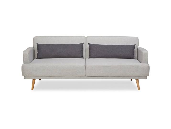 Sofa Alves Stoff natur, hellgrau B 214 T 86 cm
