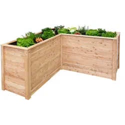 Tchibo - Hochbeet - 170,5x170x84cm - naturfarben -