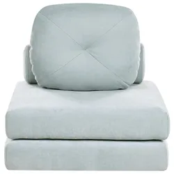 SCHLAFSOFA 81/182 cm Hellblau Olden