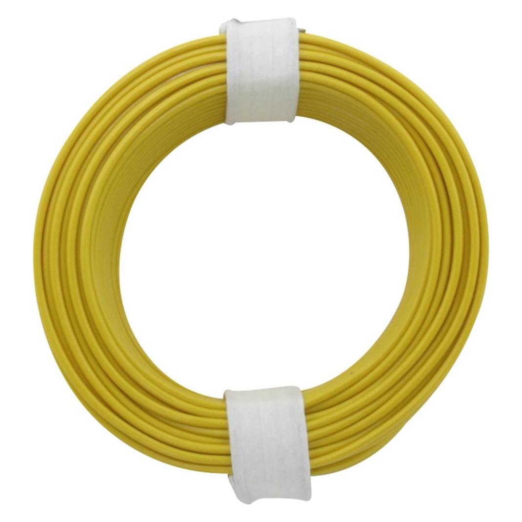 Donau Kupferschalt-Litze 10m Gelb (10 m) (118-3)