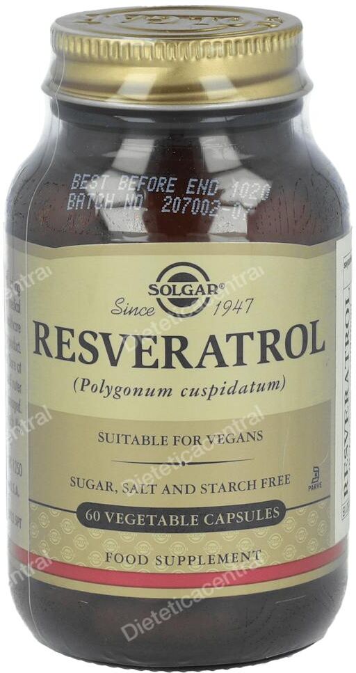 Solgar resveratrol 60cap.veg.