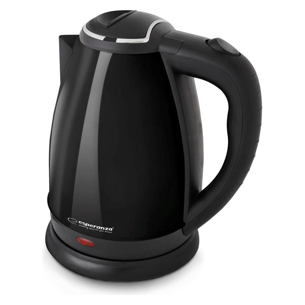 Esperanza EKK113K Wasserkocher 1 8 L Schwarz (1.80 l) (EKK113K)