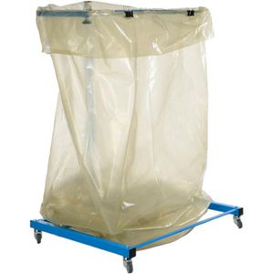 dm-folien Müllsackständer 18922000, 1x 1000 Liter, mit Rollen, aus Metall