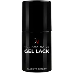 6ml Juliana Nails Gel Lack Black to Reality