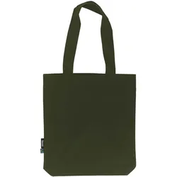 Neutral Bio Baumwolltasche O90003 military 38 x 42 x 7 cm