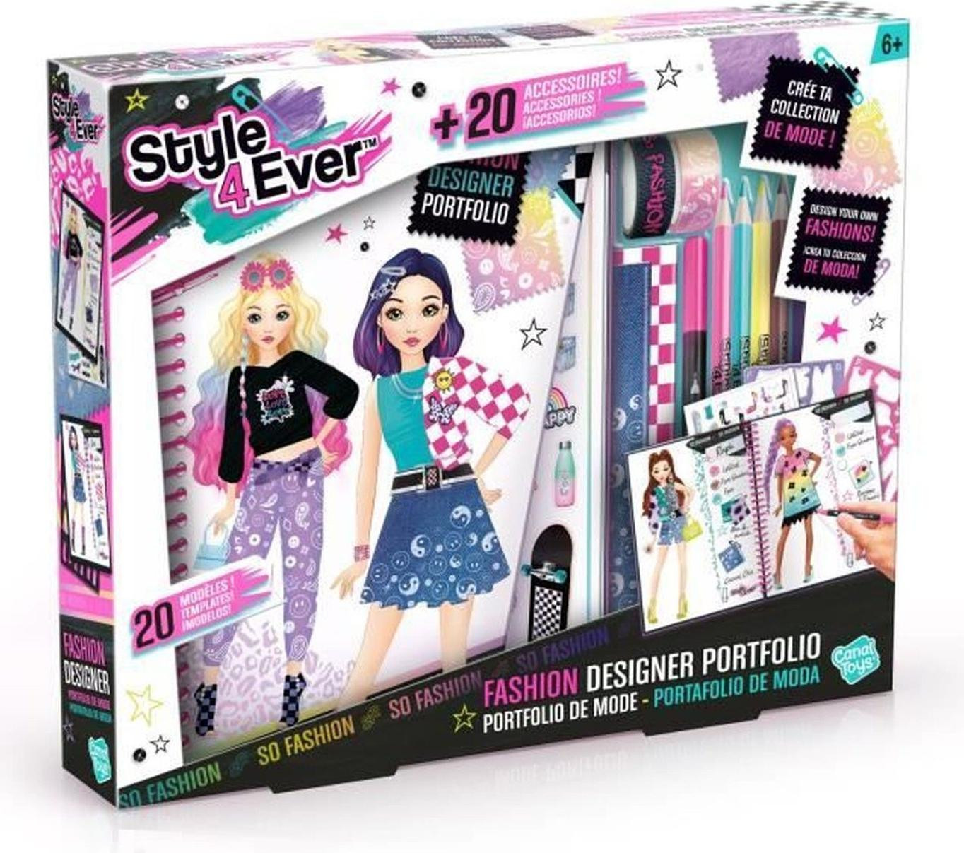 Canal Toys OFG285 Fashion Designer Portfolio voor tieners