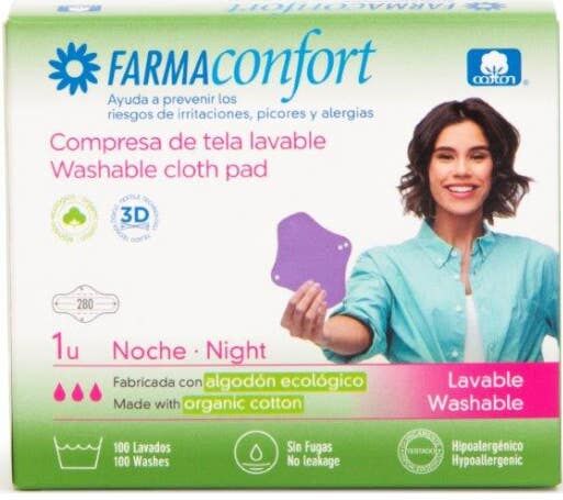 FARMACONFORT Compresa de Tela Lavable Noche 1ud