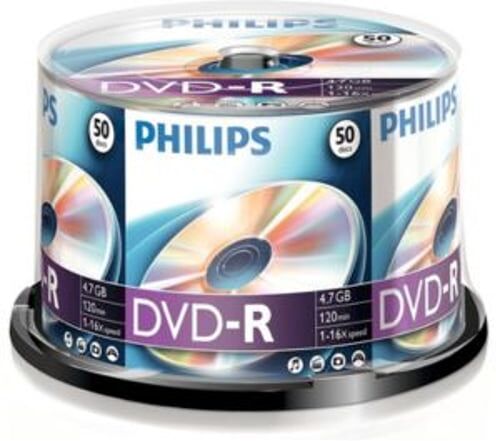 Philips DVD-R   50 unidades