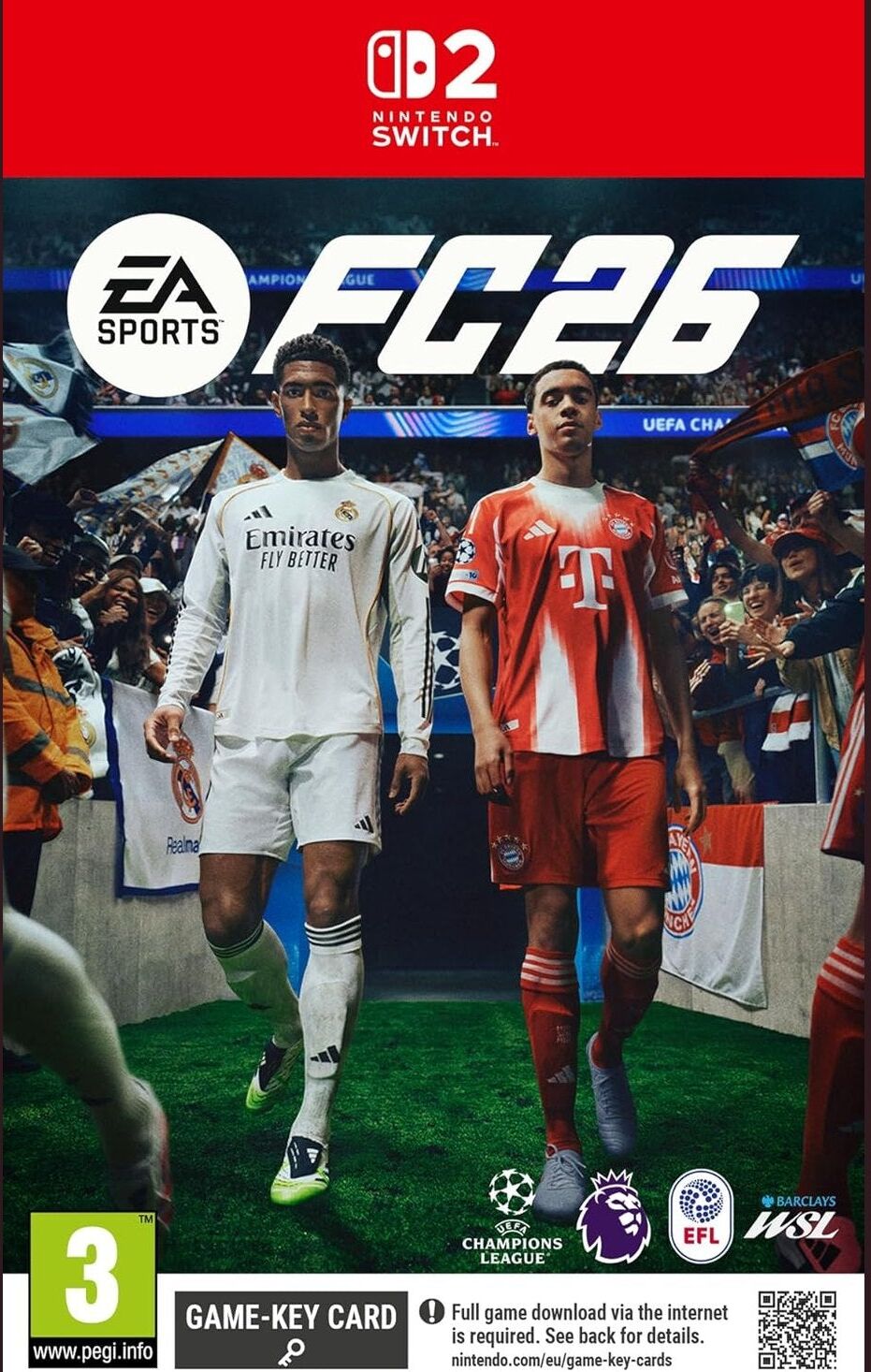 Electronic Arts EA Sports FC 26 Nintendo Switch 2 Game Cartridge Sports Game