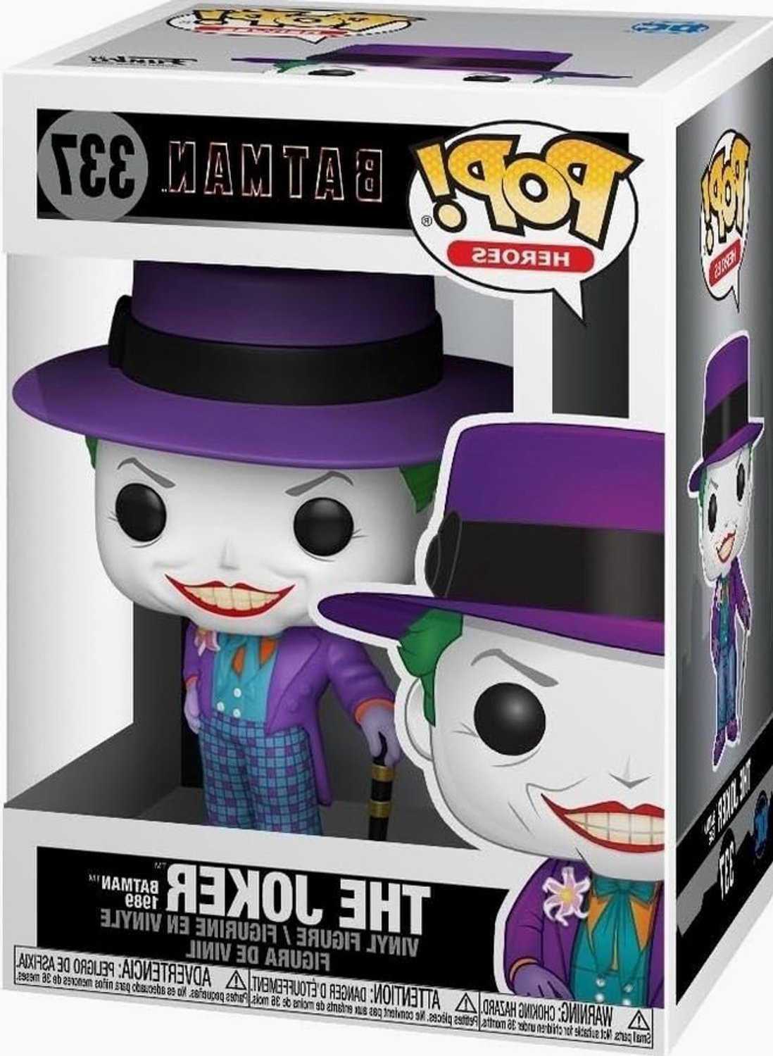 Merkloos Vinyl Figuur Joker - 9,5 cm - Verzamelobject voor Volwassenen