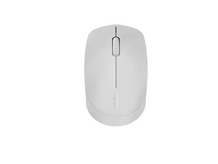 RAPOO 2.4GHz draadloze multi-mode muis M100 - Licht grijs, Standaard