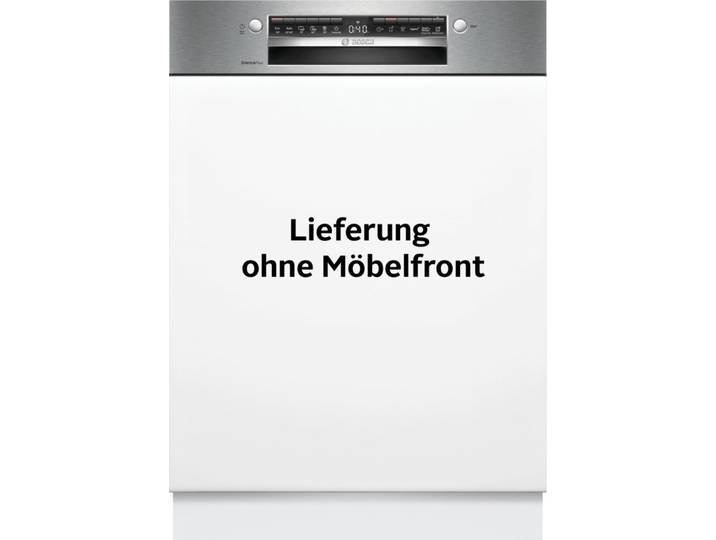 BOSCH teilintegrierbarer Geschirrspüler Serie 4 SMI4ECS32E, 14 Maßgedecke, Automatische Türöffnung gegen Kondenswasser & flexible Max Flex Körbe