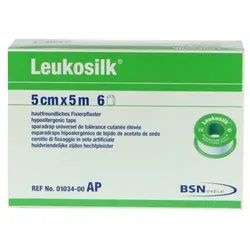 LEUKOSILK 5 cmx5 m 6 St
